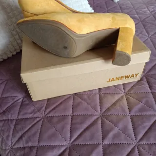 Zapatos JANEWAY mujer amarillos
