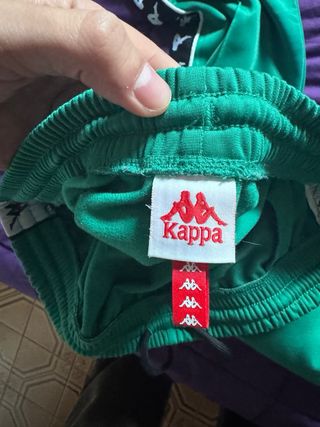 Pantaloni tuta Kappa verdi tg.L
