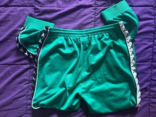 Pantaloni tuta Kappa verdi tg.L