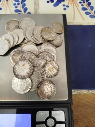 Monedas de plata