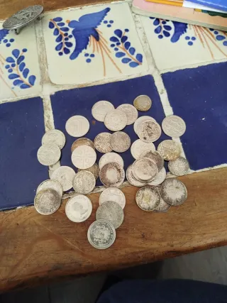 Monedas de plata