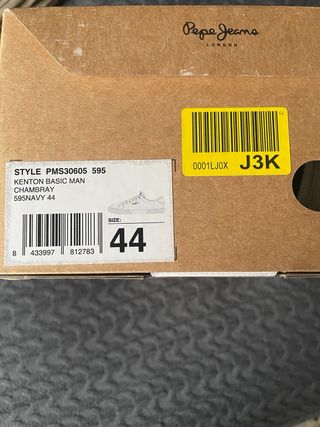 Zapatillas Pepe Jeans juveniles azul