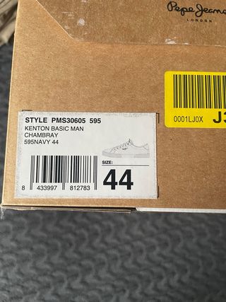 Zapatillas Pepe Jeans juveniles azul