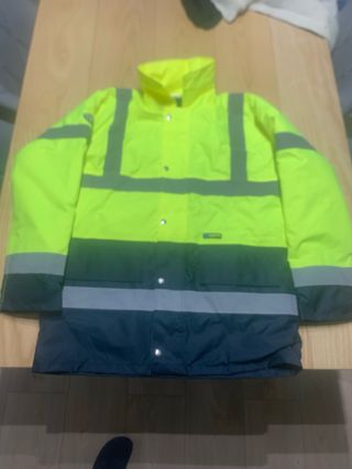 Abrigo de trabajo acolchado reflectante Nunca usad