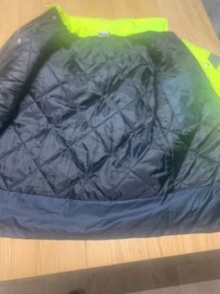 Abrigo de trabajo acolchado reflectante Nunca usad