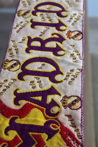 BUFANDA REAL MADRID COLECCIONISTA AÑOS 90