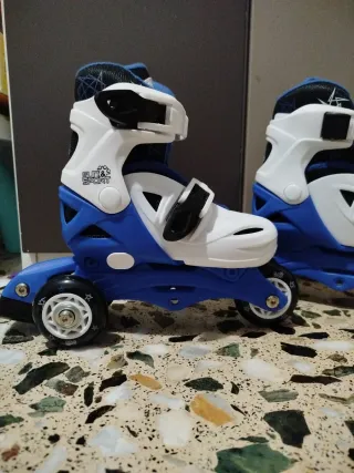 Patines en línea convertibles 3 ruedas