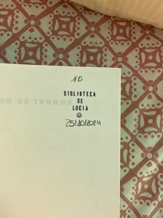 Libro Canción de hielo y fuego: Juego de tronos.