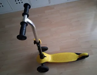 Patinete infantil 3 ruedas amarillo