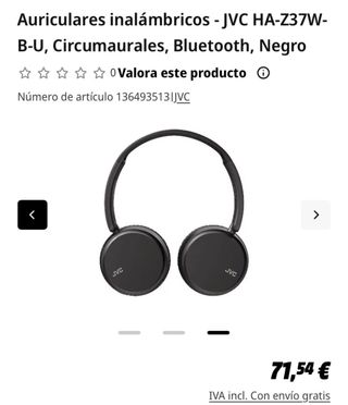 Auriculares Inalámbricos JVC