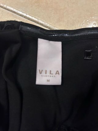 Vestido de fiesta Vila negro