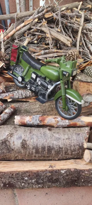 Moto Geyperman Bizak 1/6 Militar Verde