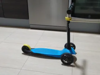 Patinete infantil 3 ruedas azul