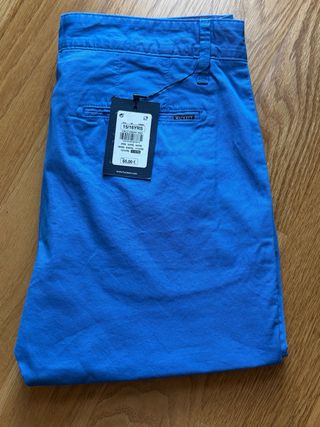 Pantalón Hackett Azul Nuevo