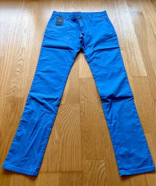 Pantalón Hackett Azul Nuevo