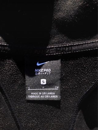 Chaqueta deportiva Nike negra Mujer