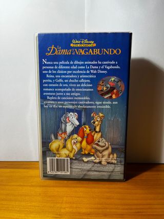 La Dama y el Vagabundo VHS Disney Clásico