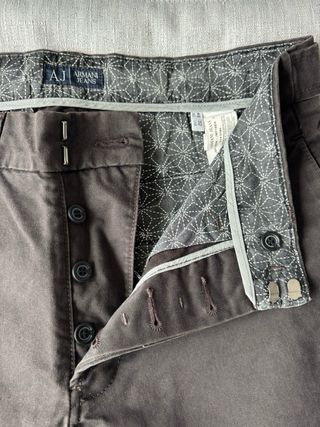 Pantalones Chinos Armani Jeans Marrones