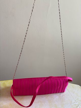 Sandalias Stradivarius Talla 37 Satinadas y bolso