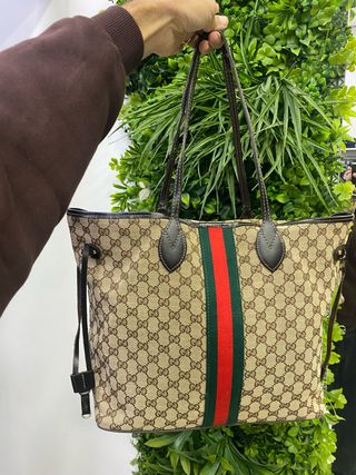 Borsa Gucci Beige Multicolor