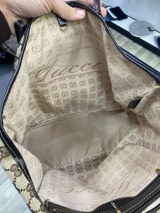 Borsa Gucci Beige Multicolor