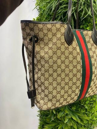 Borsa Gucci Beige Multicolor