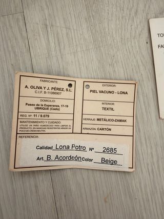 Bolso El Potro Beige