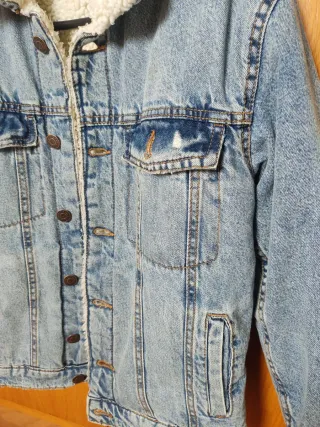 Cazadora vaquera con borreguillo