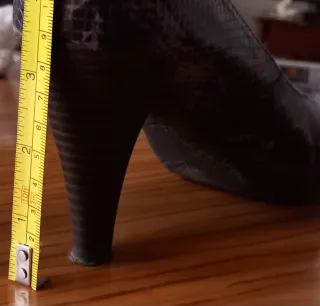 Zapatos tacón piel boa Patricia Miller