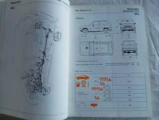 Fiat Panda 4x4 Manuale Dati tecnici riparazioni