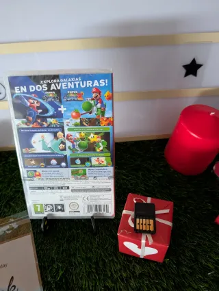 Lote de Mario galaxy y Mario wonder