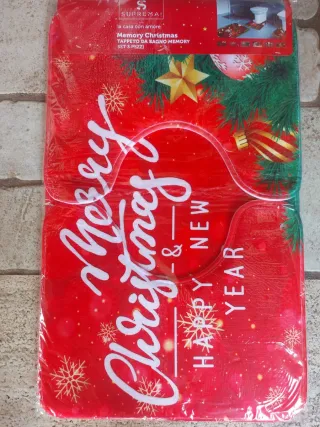 Set 3 Tappeti Bagno Natale Memory Christmas