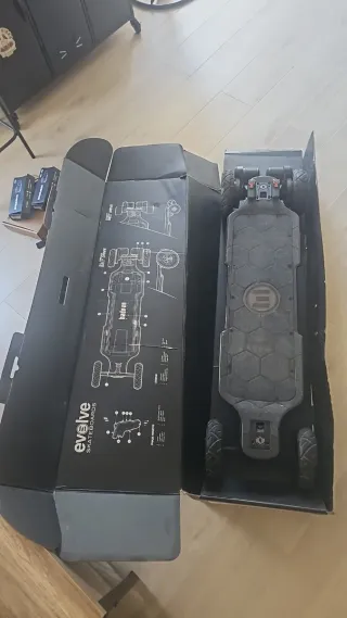 Evolve Carbon hadean monopatín Skateboards Eléctr