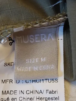 Pantalón deportivo cargo Musera verde