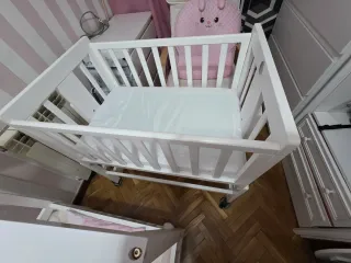 Minicuna colecho blanca