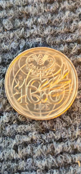 100 Lire FAO Turrita 1992