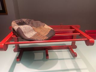 Appendiabiti da parete in legno per cappelli