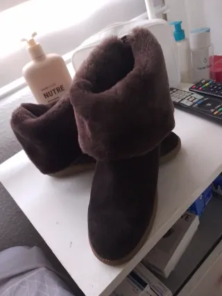 Botines ante super calentitos