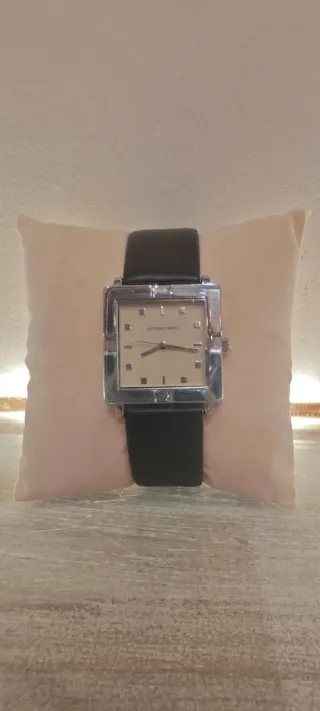 Reloj Antonio Miro Plata y Marrón