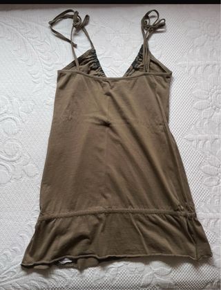 Camiseta tirantes estampada