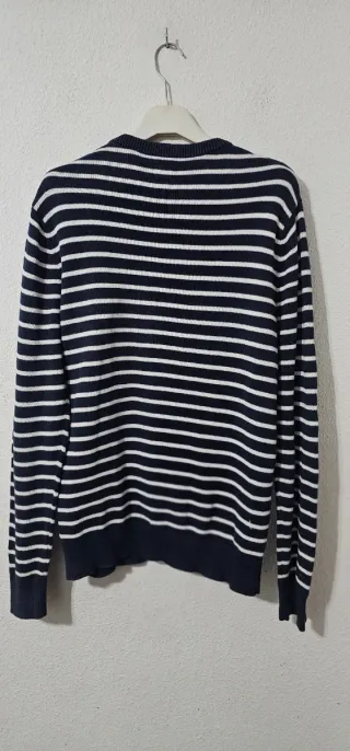 Jersey Levi's Rayas Azul y Blanco