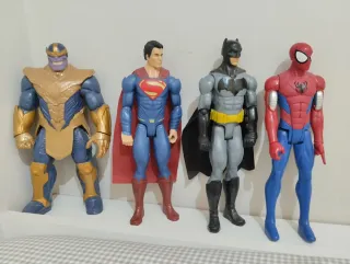 Figuras Superhéroes Marvel y DC