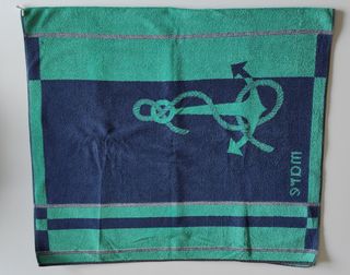 Telo mare con ancora, Verde