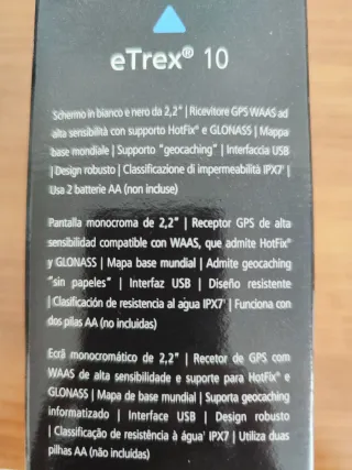 Garmin eTrex 10 GPS