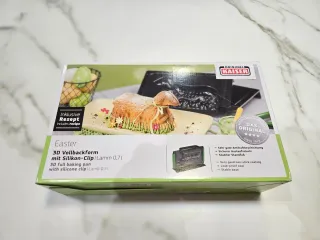 Molde Pastel Cordero Pascua Kaiser 3D