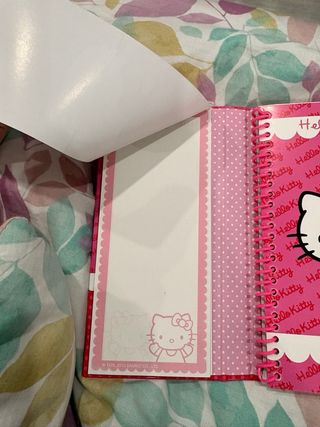 Bloc de notas Hello Kitty