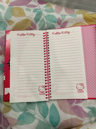 Bloc de notas Hello Kitty