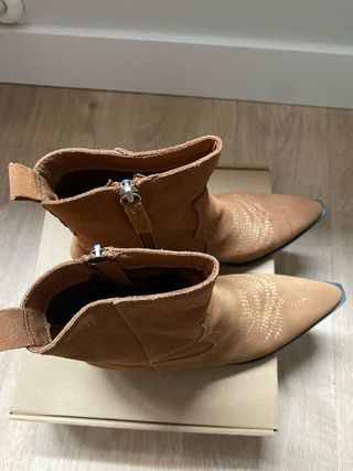 Botines Sfera Marrones Talla 39