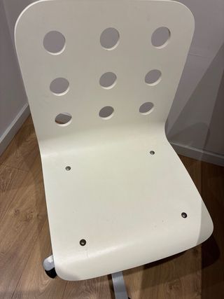 2 Sedie da Ufficio Bianche