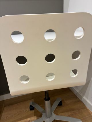 2 Sedie da Ufficio Bianche